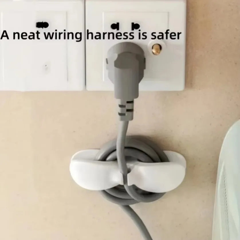 Cord Wrapper Organizer Clip Cable Winder Management Holder For Kitchen Appliance Clip Air Fryer Coffee Machine Wire Fixer Holder