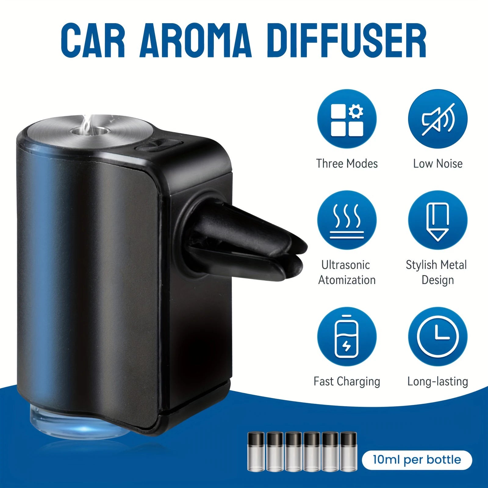 Car Vent Aroma Essential Oil Diffuser