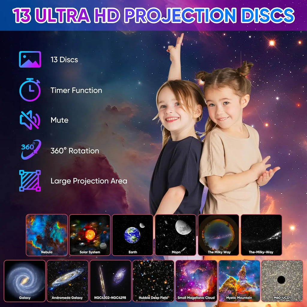 13-in-1 Galaxy Star Projector