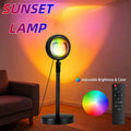 LED Sunset Lamp Colorful Room Projector