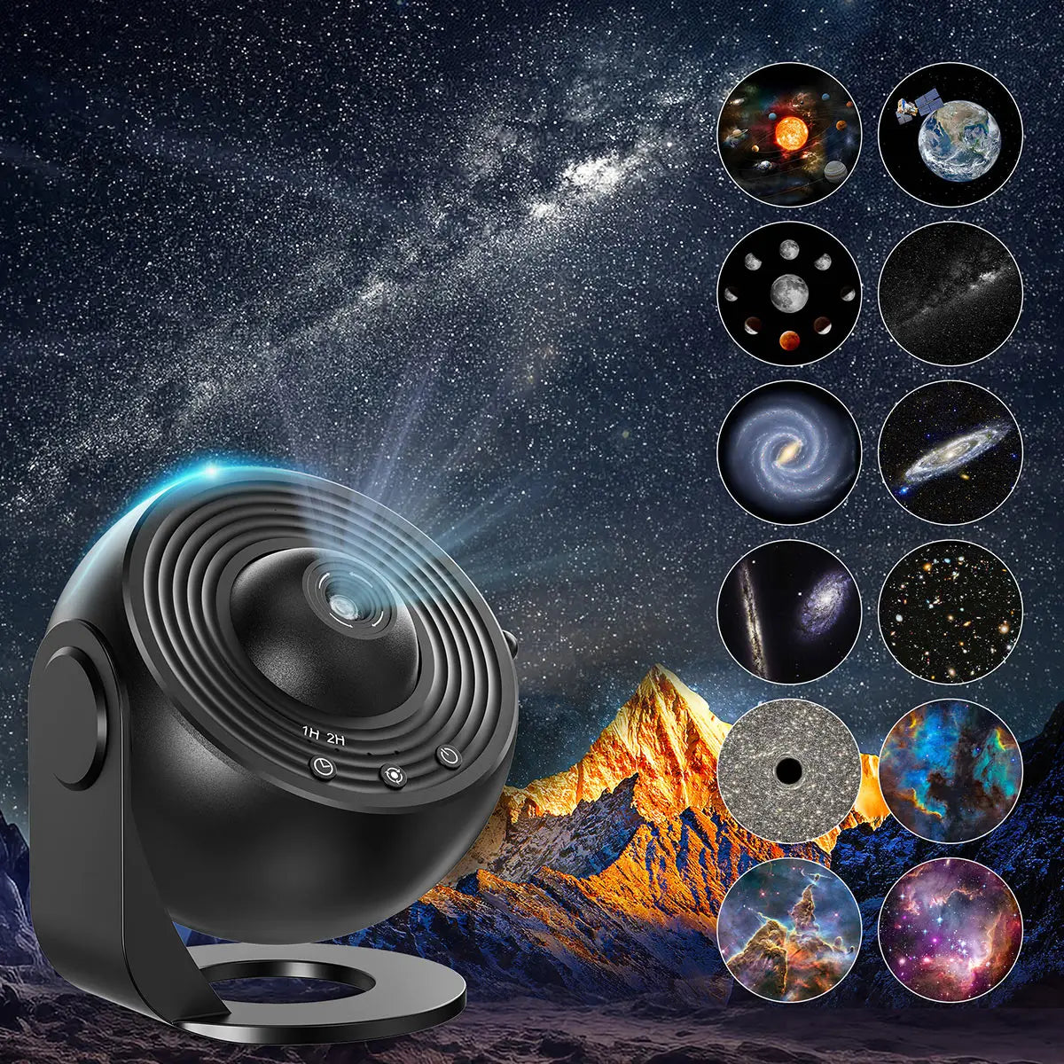 13-in-1 Galaxy Star Projector