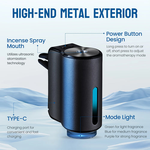 Car Vent Aroma Essential Oil Diffuser